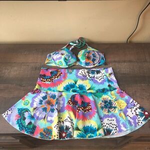 Vintage Victoria’s Secret Bikini Top and Skirt
